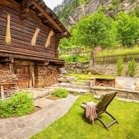 Casa Weisstor Con Patio, Giardino E Orti Vista Monte Rosa * Macugnaga