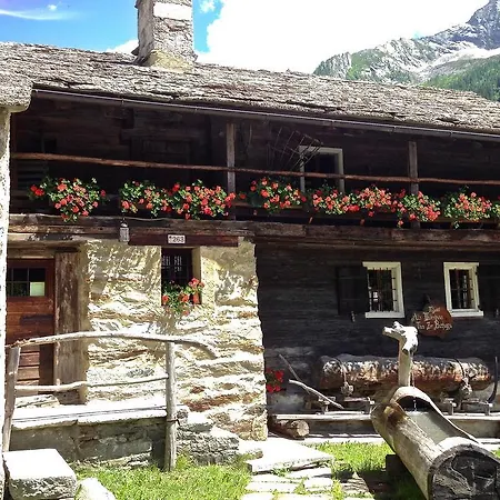 Casa Weisstor Con Patio, Giardino E Orti Vista Monte Rosa Appartamento Macugnaga