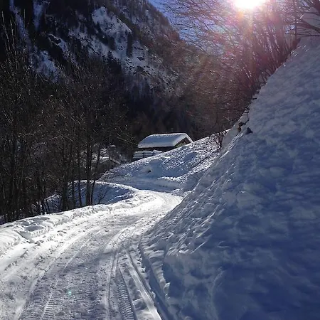 Appartamento Casa Weisstor Con Patio, Giardino E Orti Vista Monte Rosa