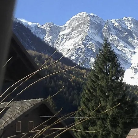 Appartamento Casa Weisstor Con Patio, Giardino E Orti Vista Monte Rosa Macugnaga
