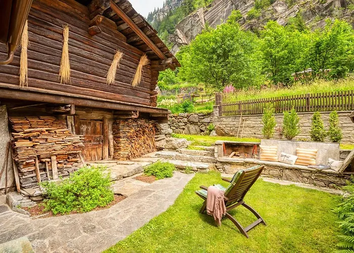 Casa Weisstor Con Patio, Giardino E Orti Vista Monte Rosa * ماكوجناجا