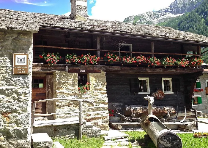 Casa Weisstor Con Patio, Giardino E Orti Vista Monte Rosa شقة ماكوجناجا