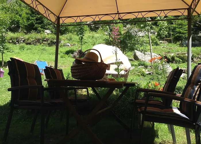 شقة Casa Weisstor Con Patio, Giardino E Orti Vista Monte Rosa